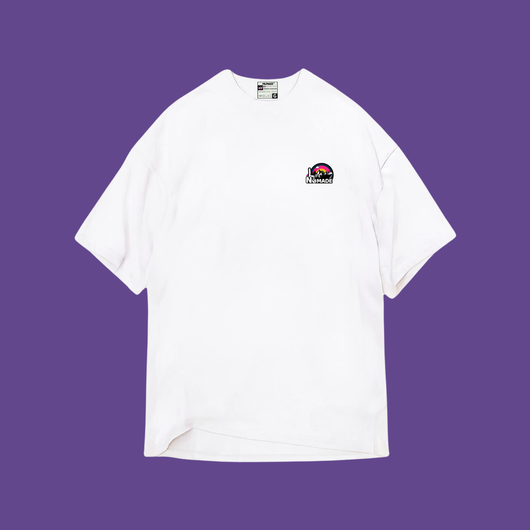 Camiseta Oversized Galorezzi x Life Nômade