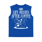 Regata Oversized Azul After Coffee