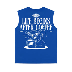 Regata Oversized Azul After Coffee