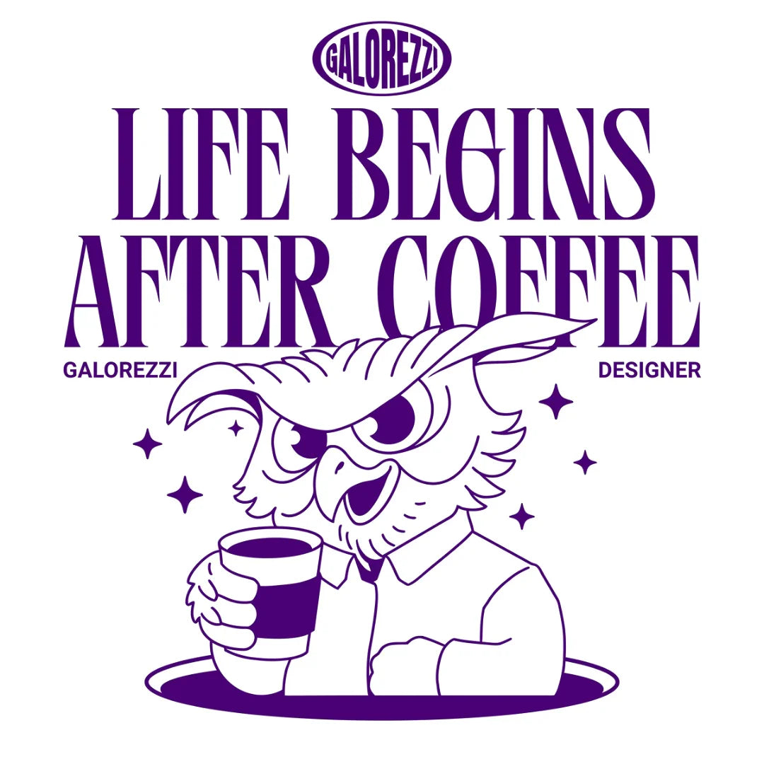 Regata Oversized Branca After Coffee