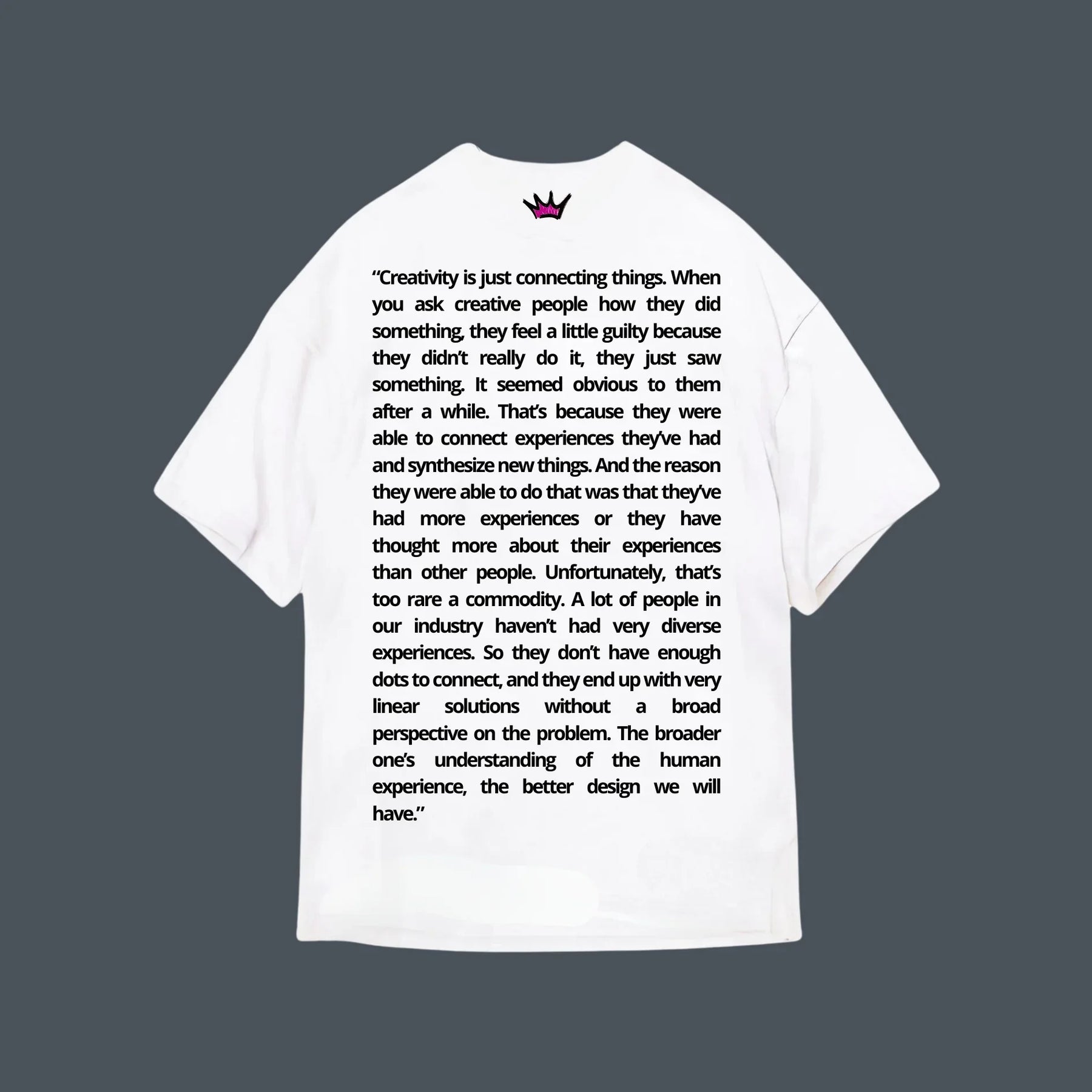 Camiseta Oversized Galorezzi  Creative Department