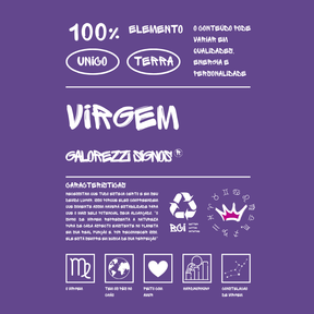 Camiseta Oversized Galorezzi Signos Virgem