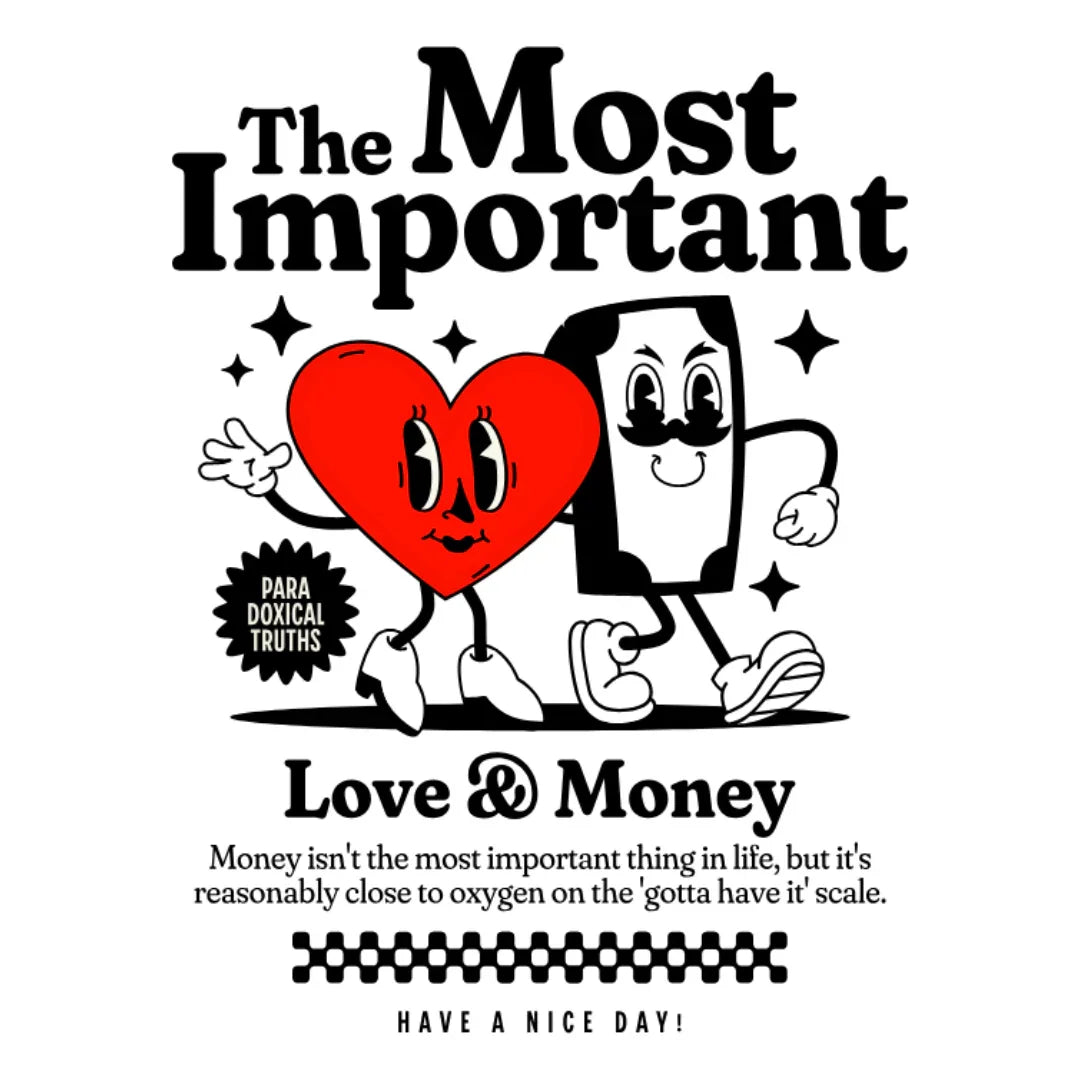 Camiseta Oversized Branca The Most Important