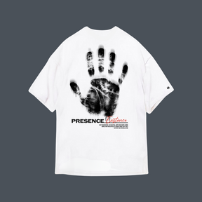 Camiseta Oversized Branca Existence