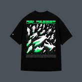 Camiseta Oversized Preta Chaos