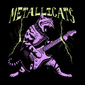 Camiseta Oversized Preta Metallicats