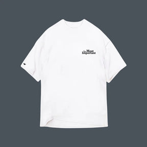 Camiseta Oversized Branca The Most Important