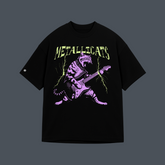 Camiseta Oversized Preta Metallicats